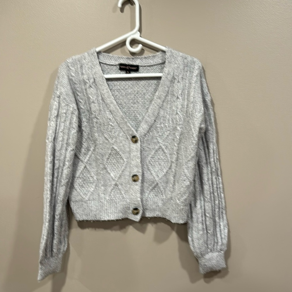 Almost famous crapped cardigan